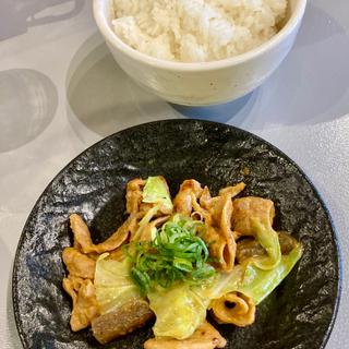 ホルモン炒めご飯セット(製麺食堂あぶみ 辻堂店)
