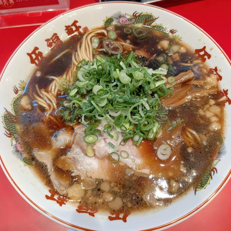 背脂黒醤油ラーメン(東京背脂黒醤油ラーメン 伍福軒 蒲田店)