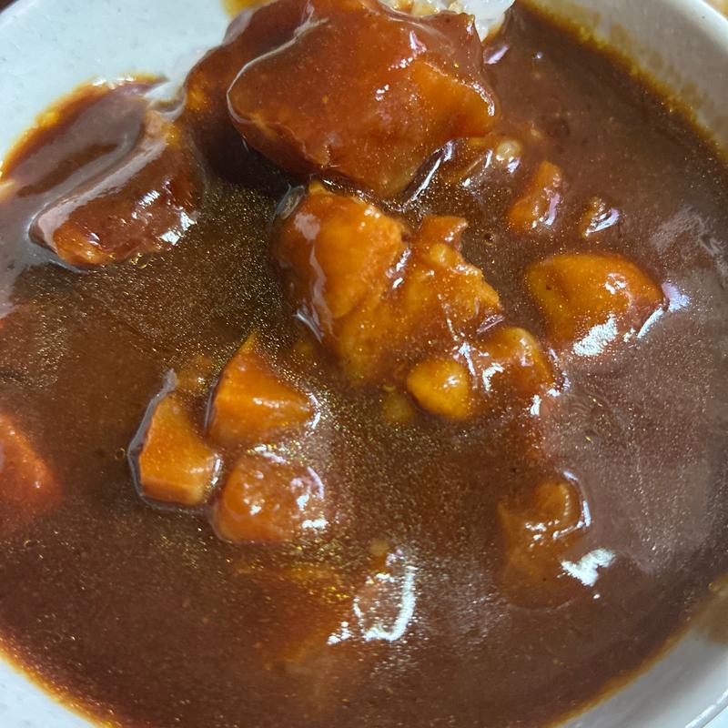 牛すじカレー(ローソン 札幌アピア店)