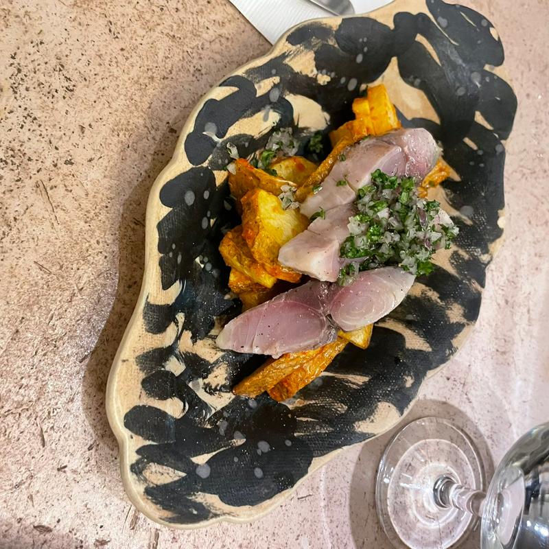 戻り鯖ハリッサポテト(PRÈS)