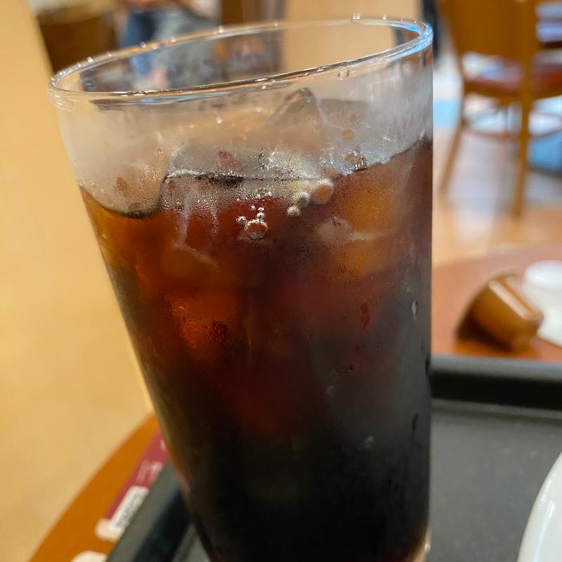 アイスコーヒー(カフェ・ベローチェ中洲川端駅前店)