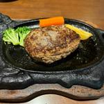 ジャンボハンバーグ350g(ステーキいづつや 長岡店)