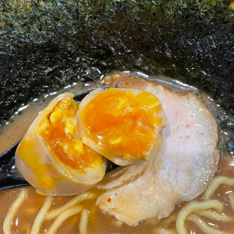 味玉(家系らーめん押忍)