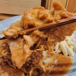 生姜焼き定食＋ご飯大盛り(dancyu食堂)