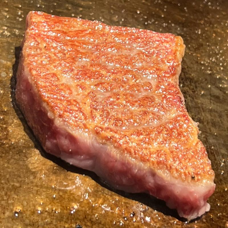 神戸牛A4サーロイン鉄板焼(神戸アントレコット)