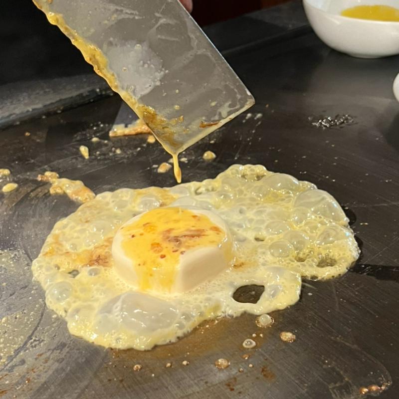 名物アイス鉄板焼(神戸アントレコット)