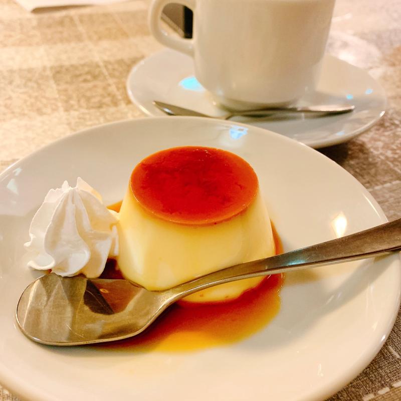 自家製プリン(レストラン ナカタ)