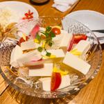 豆腐サラダ