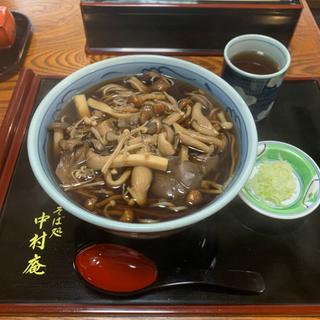 きのこそば(中村庵)
