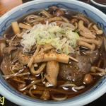 きのこそば(中村庵)