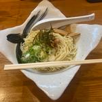 塩まぜそば(冷たい麺のみ)