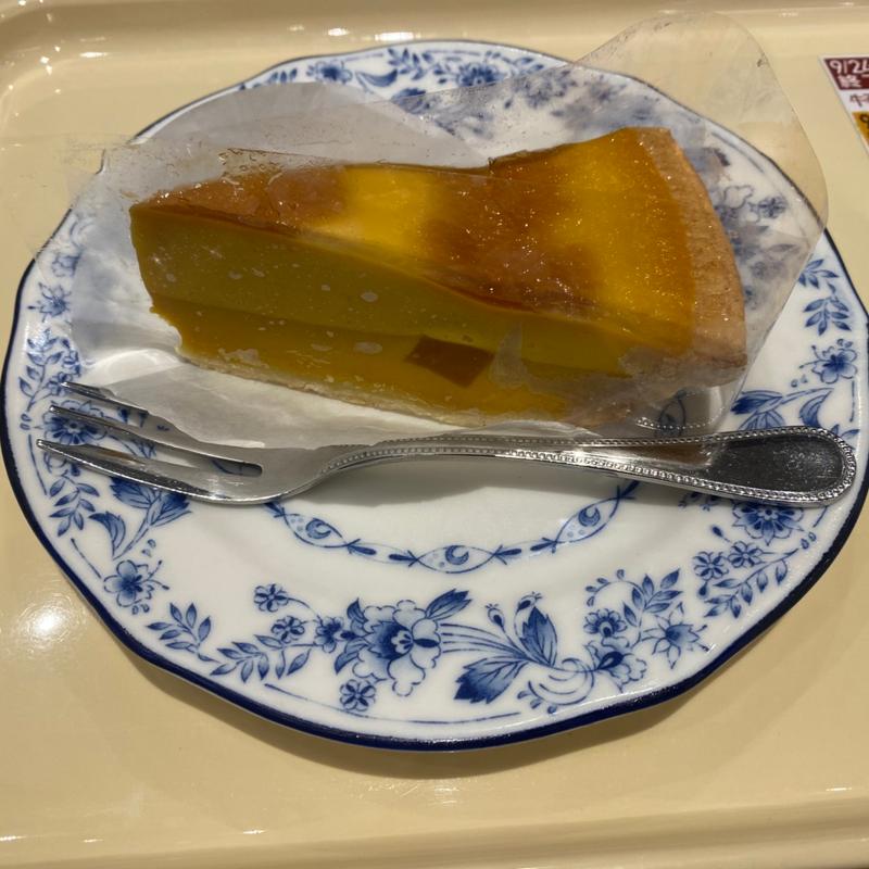 北海道産かぼちゃタルト(ドトールコーヒーショップ 今池店)