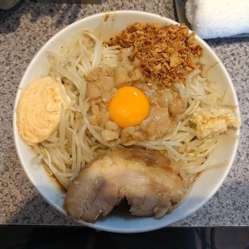 汁なしそば(ラーメン宮郎)