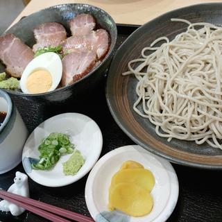 蕎麦と焼豚丼セット