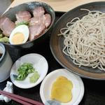 蕎麦と焼豚丼セット(亮月 )