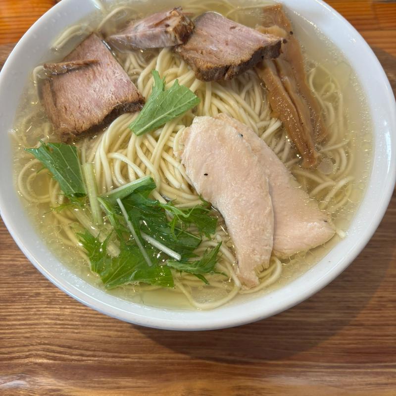 塩中華・大盛り(田中製麺 )