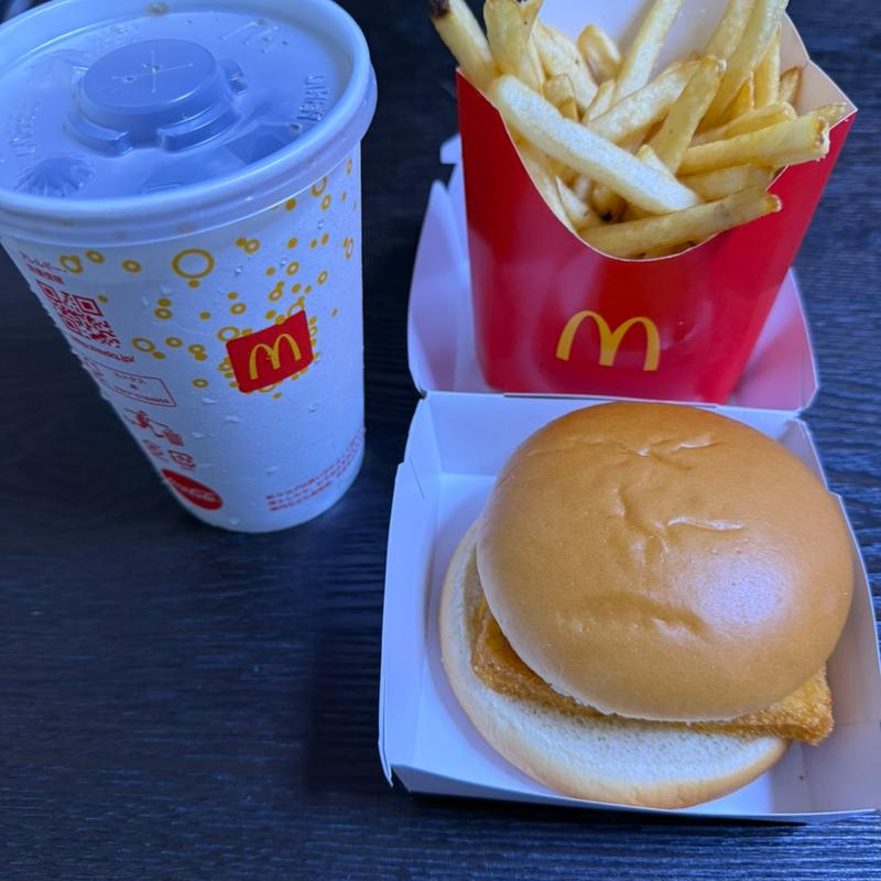 フィレオフィッシュセット(マクドナルド エキア谷塚店)