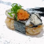 蒸し牡蠣(回転寿司みさき イオンフードスタイル港南台店)