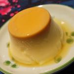 蒸して仕上げたたまごプリン(MEATMeet 木崎食肉卸売センター)