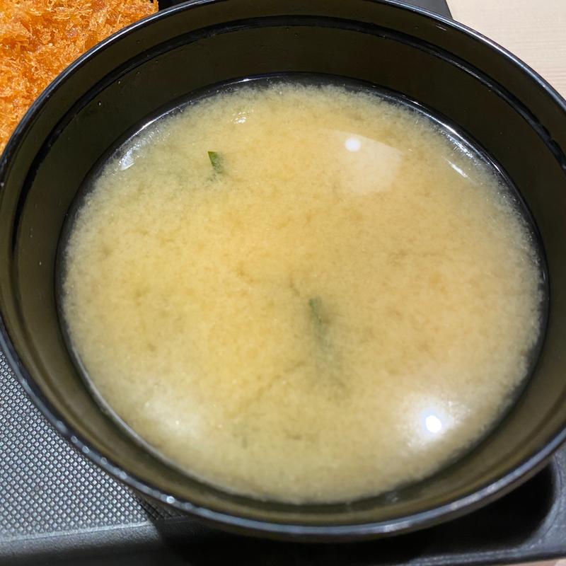 みそ汁(松のや 熊本新市街店)