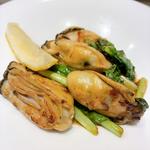 牡蠣バター炒め