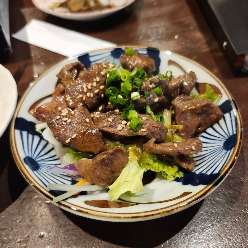 タレ牛ハラミ(居酒屋くんか)