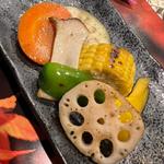 野菜焼盛り合わせ