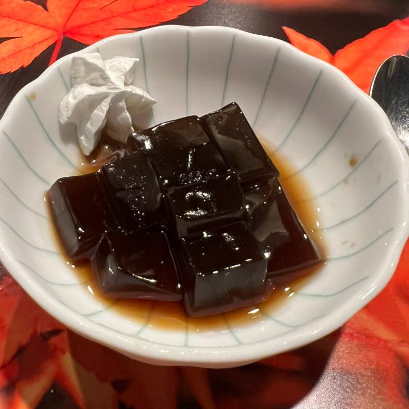 黒糖コーヒーゼリー(そうさくてっぱん樹々)