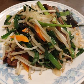 ニラレバ炒め