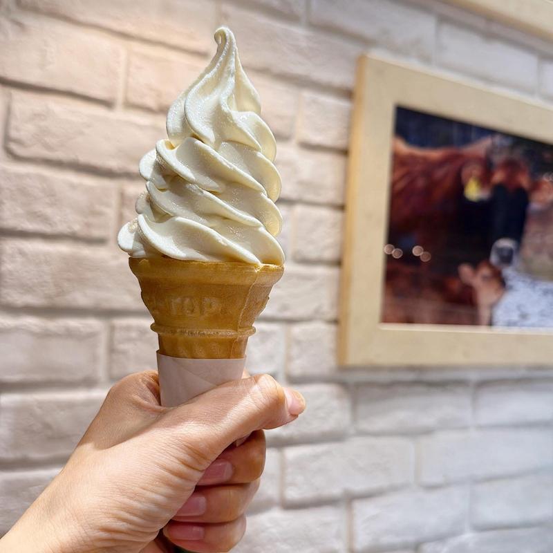 自然放牧ソフトクリーム(なかほら牧場)