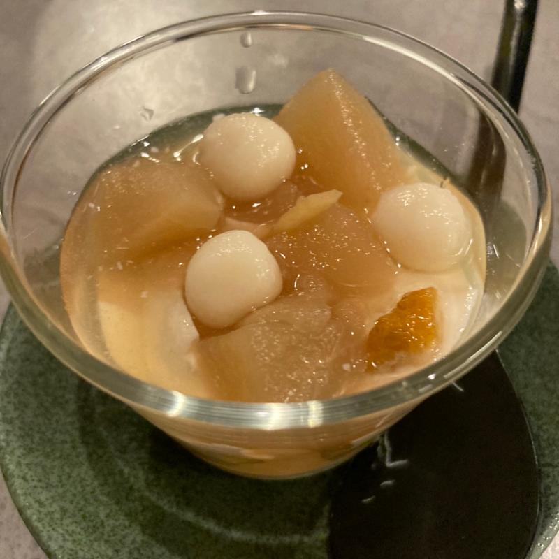 豆乳杏仁豆腐(豆腐屋料理店 四方八方(ヨモヤモ))