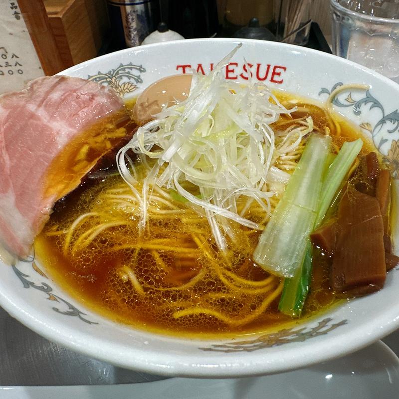 だし味玉醤油あっさり(ラーメン専科 竹末食堂)