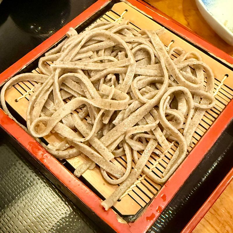 三色蕎麦　田舎蕎麦(伝承 信州内藤流 松月庵)