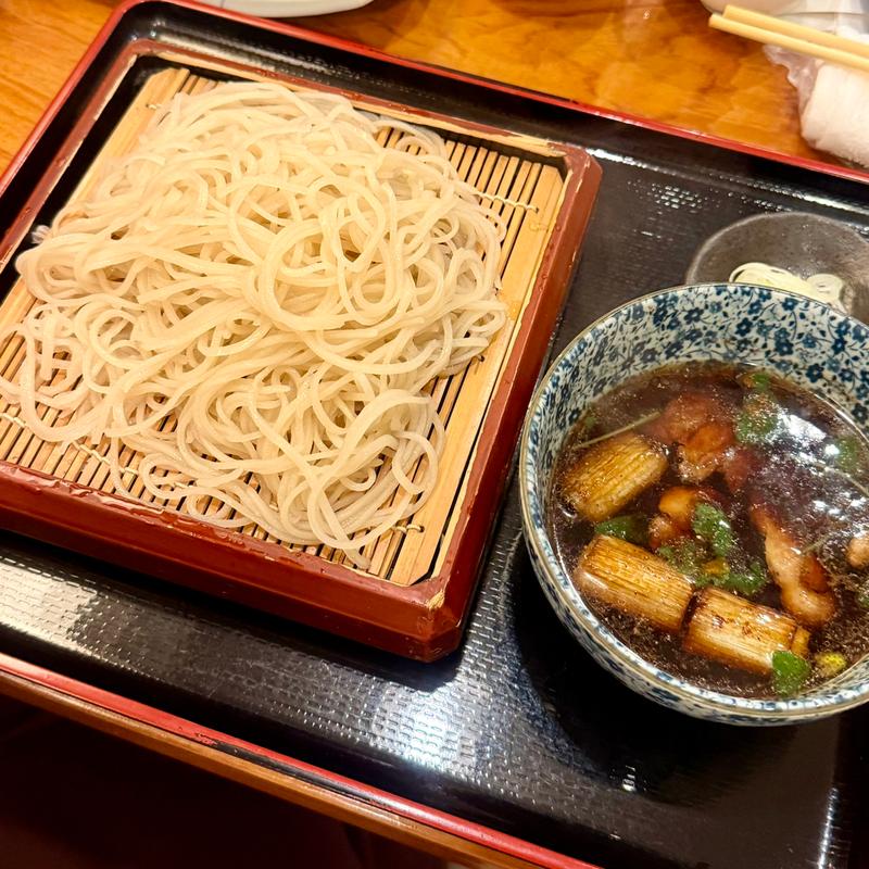 鴨汁そば(伝承 信州内藤流 松月庵)