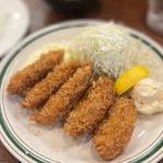 カキフライ定食(かつれつ四谷たけだ )
