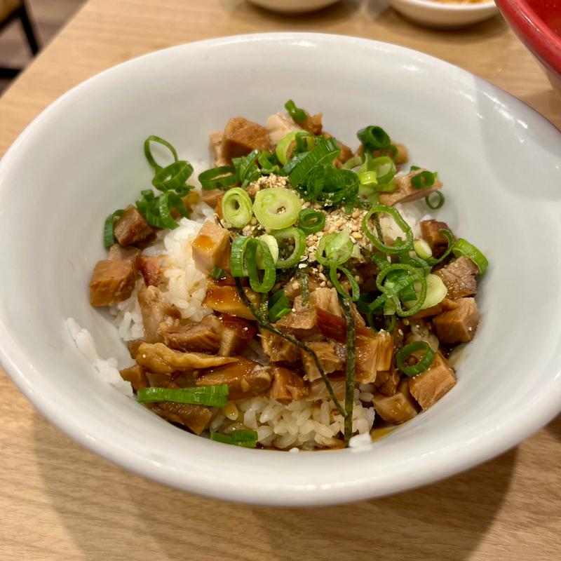 チャーシューまぶしごはん(一風堂 四条烏丸店)