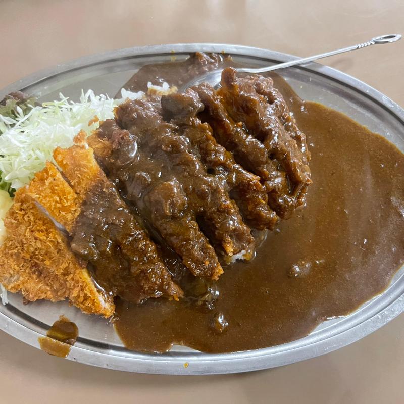 カツカレー(男の厨房)