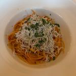 Bランチ（スパゲッティ 秋しらすのカレッティエラ風）