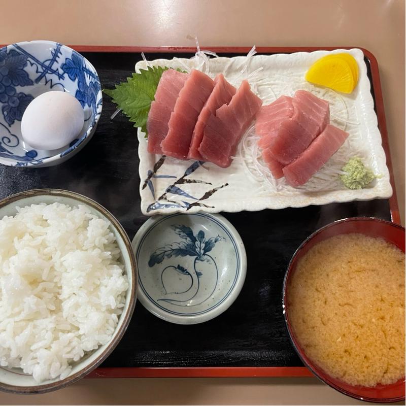 中トロマグロ刺し定食(男の厨房)