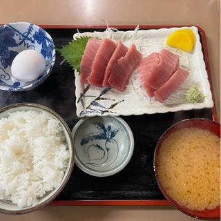 中トロマグロ刺し定食(男の厨房 )