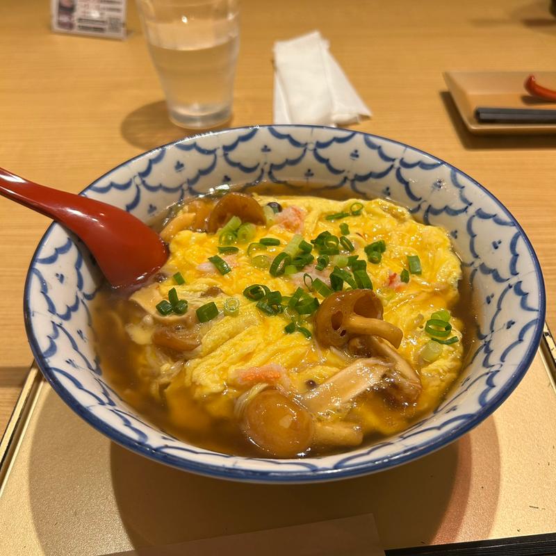 紅ずわい蟹天津麺(南国酒家 47china)