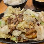 地鶏ガーリック鉄板