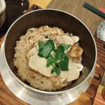 松茸の釜飯(釜飯と和食 旬)
