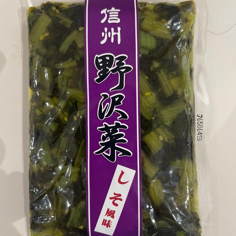 信州 野沢菜 しそ風味(初狩パーキングエリア （上り線）　峠の茶屋 )