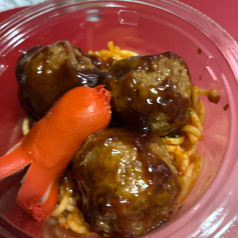 ミートボールとタコさんウィンナー(セブンイレブン 札幌北6条西1丁目)