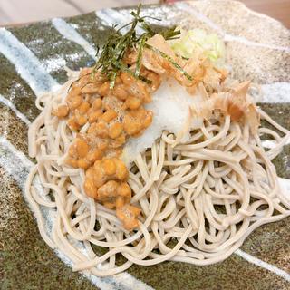 納豆おろし蕎麦