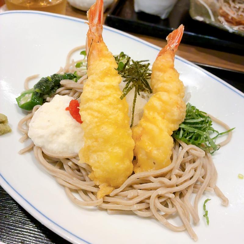 ぶっかけ蕎麦(羽前そば道場 極 シャレオ店 （きわめ）)