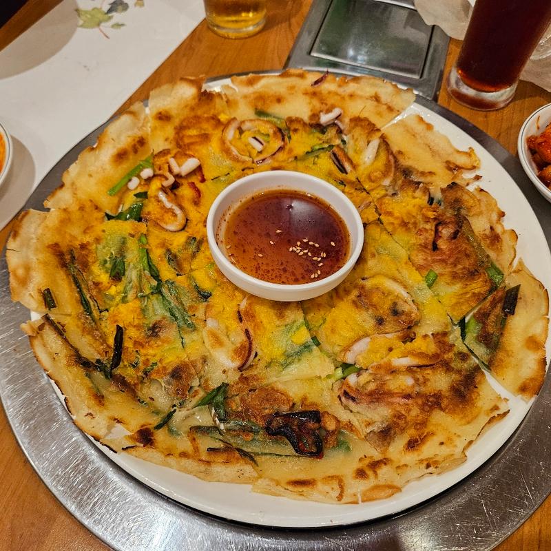 海鮮チヂミ(テ～ハンミング)