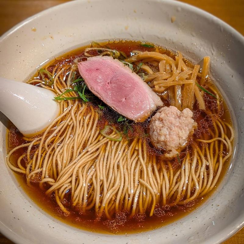 京鴨だし醤油らぁ麺(らぁ麺吉井)
