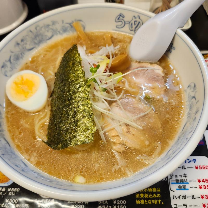 醤油とんこつラーメン(ラーメンランド 開南店 )